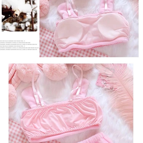MY MELODY Bandeau PJ Bras and Shorts Set 🐰💕 - Picture 2 of 4